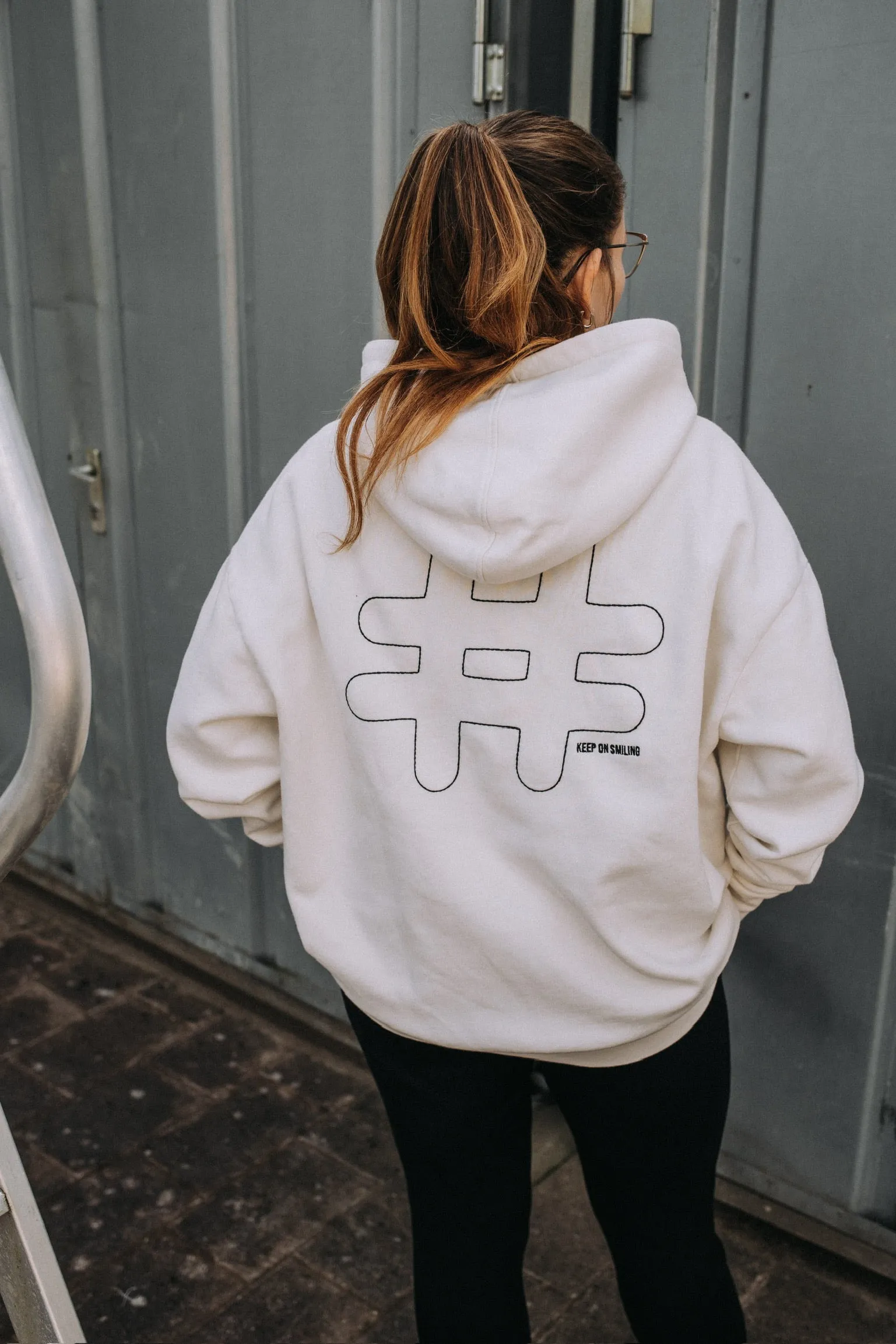 #19 Hoodie OVERSIZE "HASHTAG" - versch. Farben