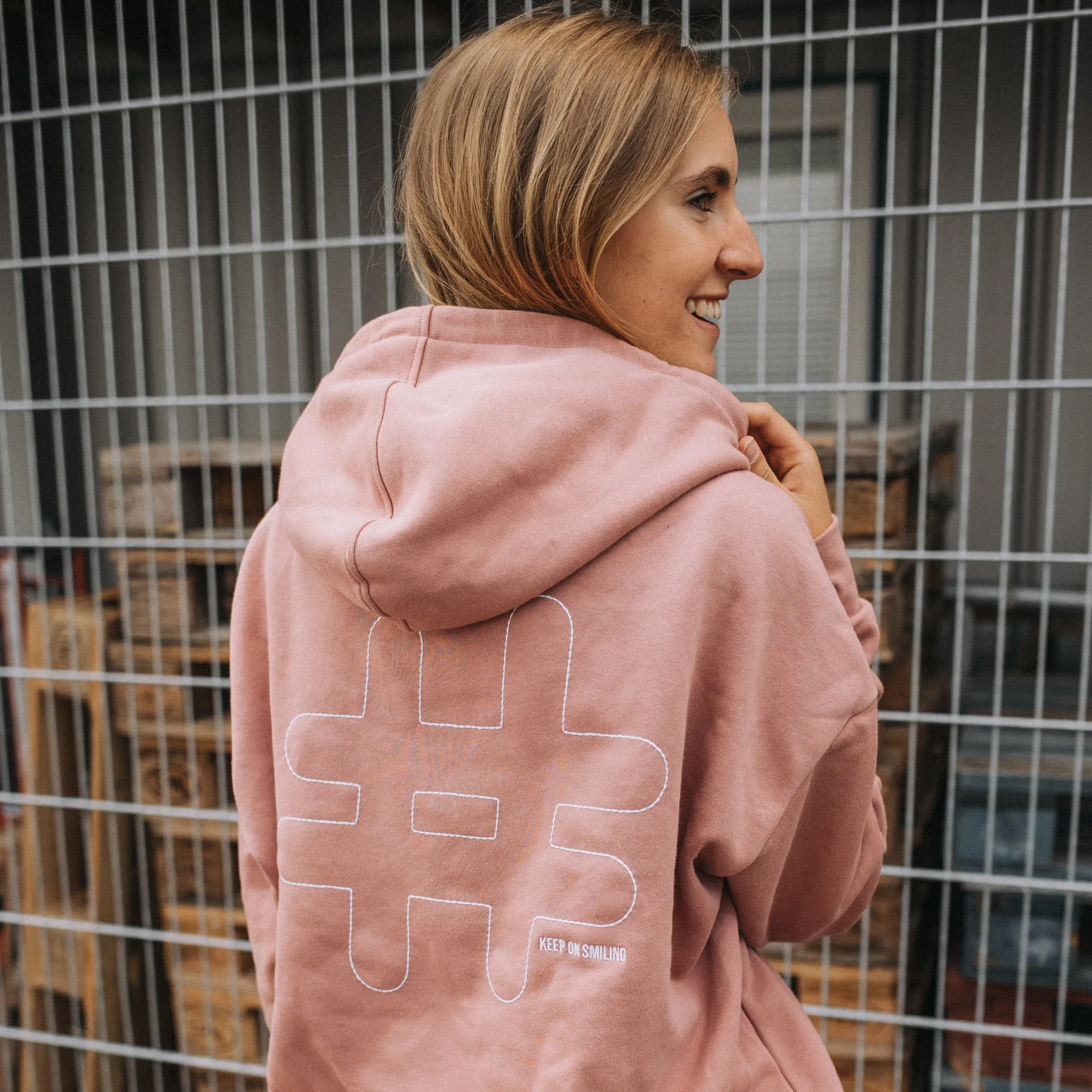 #19 Hoodie OVERSIZE "HASHTAG" - versch. Farben