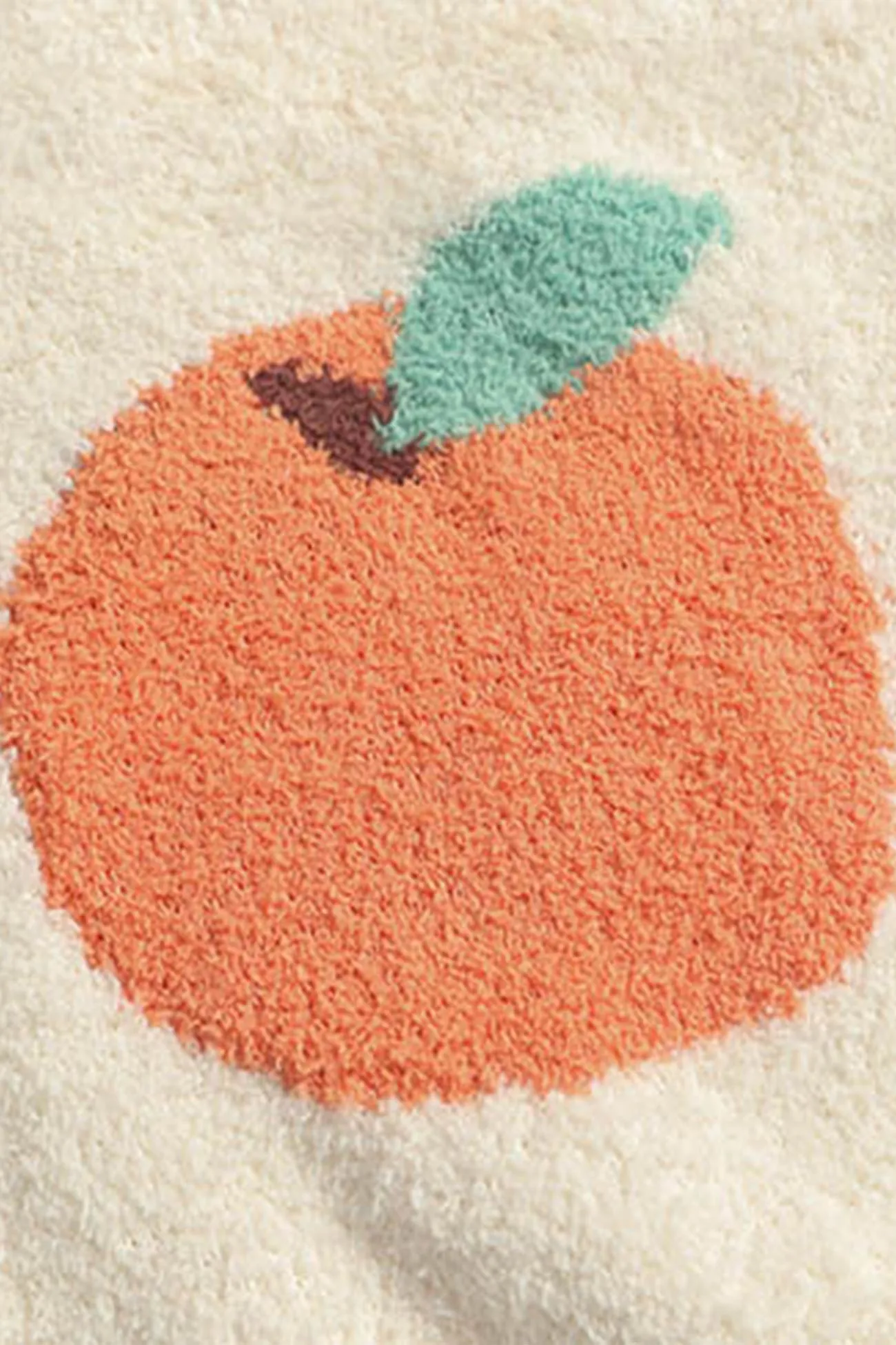 kamames Fruit Pattern Jacquard Sleevelet Sweater