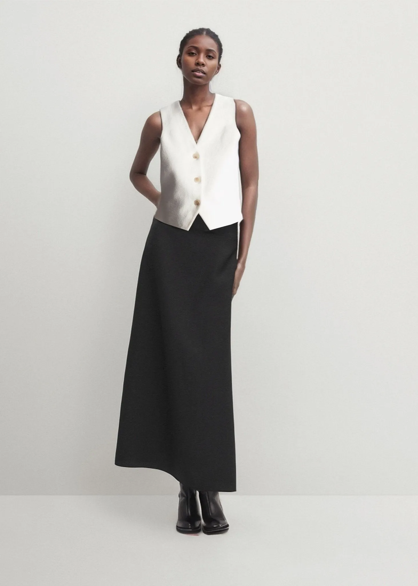 Milano Stitch Knitted Waistcoat